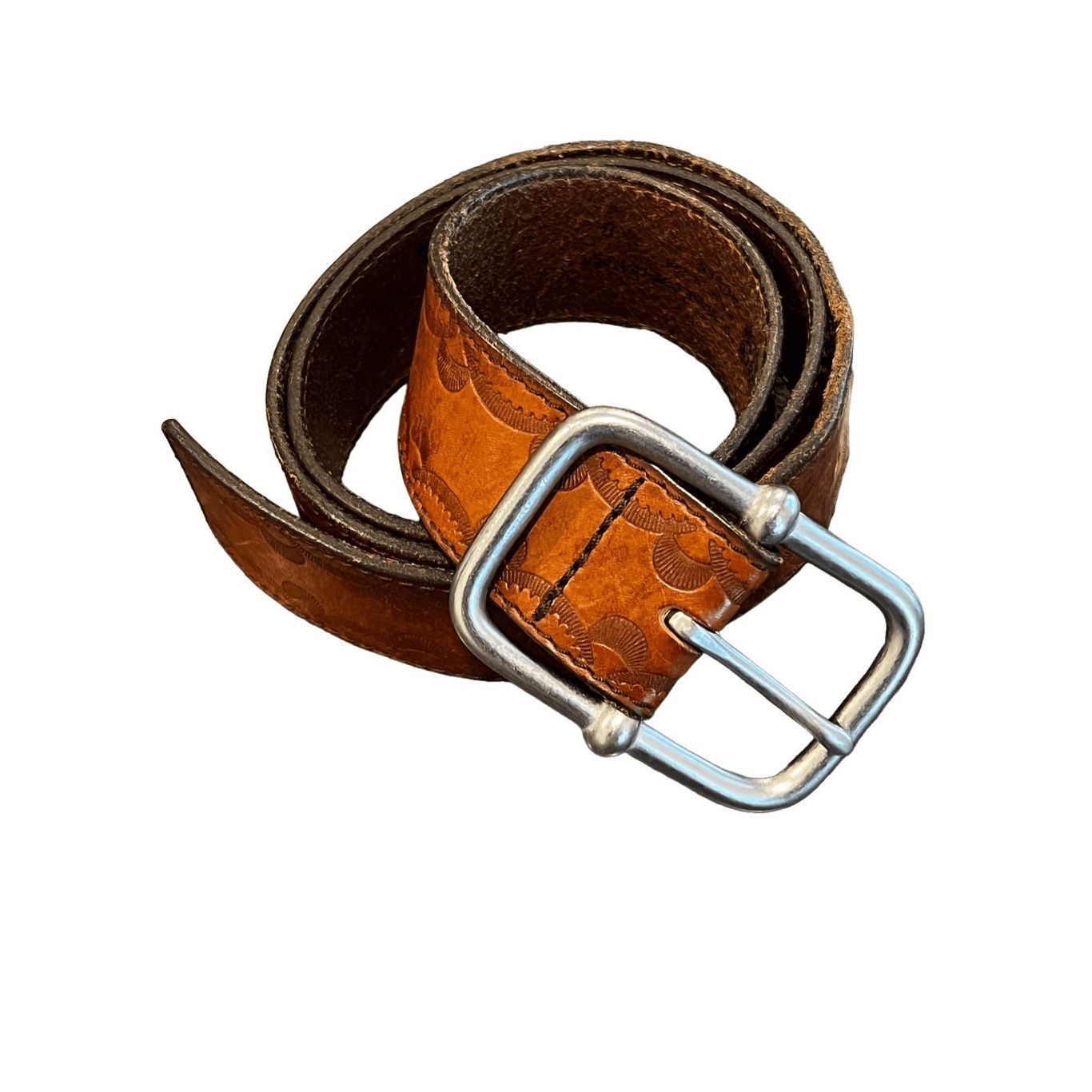 Gap Vintage Gap Leather Belt size S Made in USA Size 32 - 1 Thumbnail