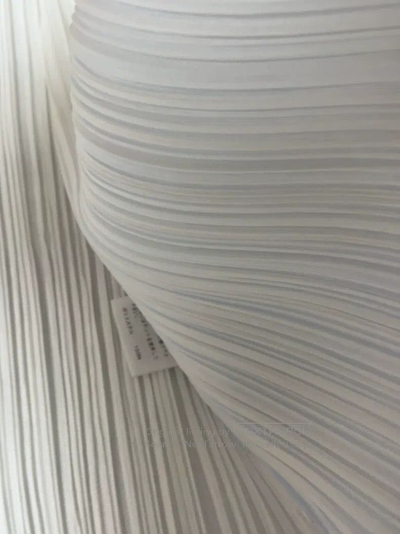 Issey Miyake Issey Miyake White Top Size L / US 10 / IT 46 - 5 Thumbnail