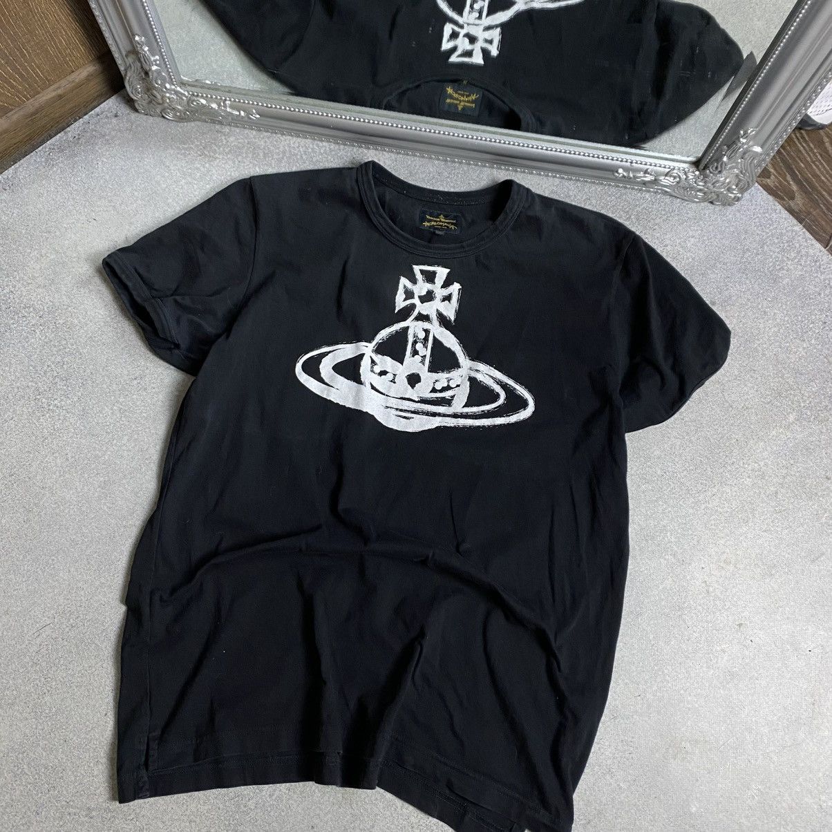 Vivienne Westwood t-shirt big logo vintage tee
