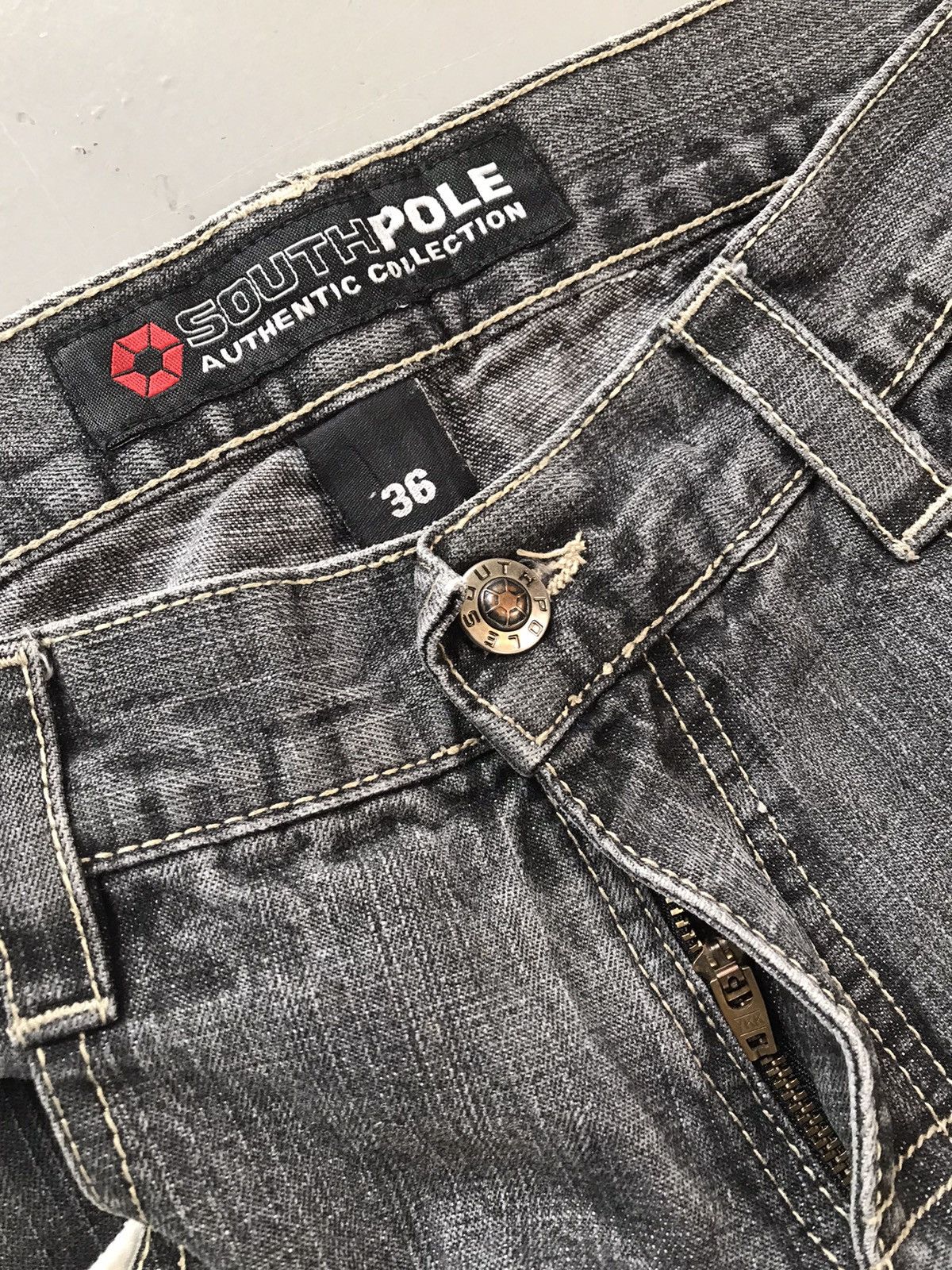Southpole × Vintage Vintage South Pole red tab bkl straight fit Denim Pant Size US 36 / EU 52 - 7 Thumbnail
