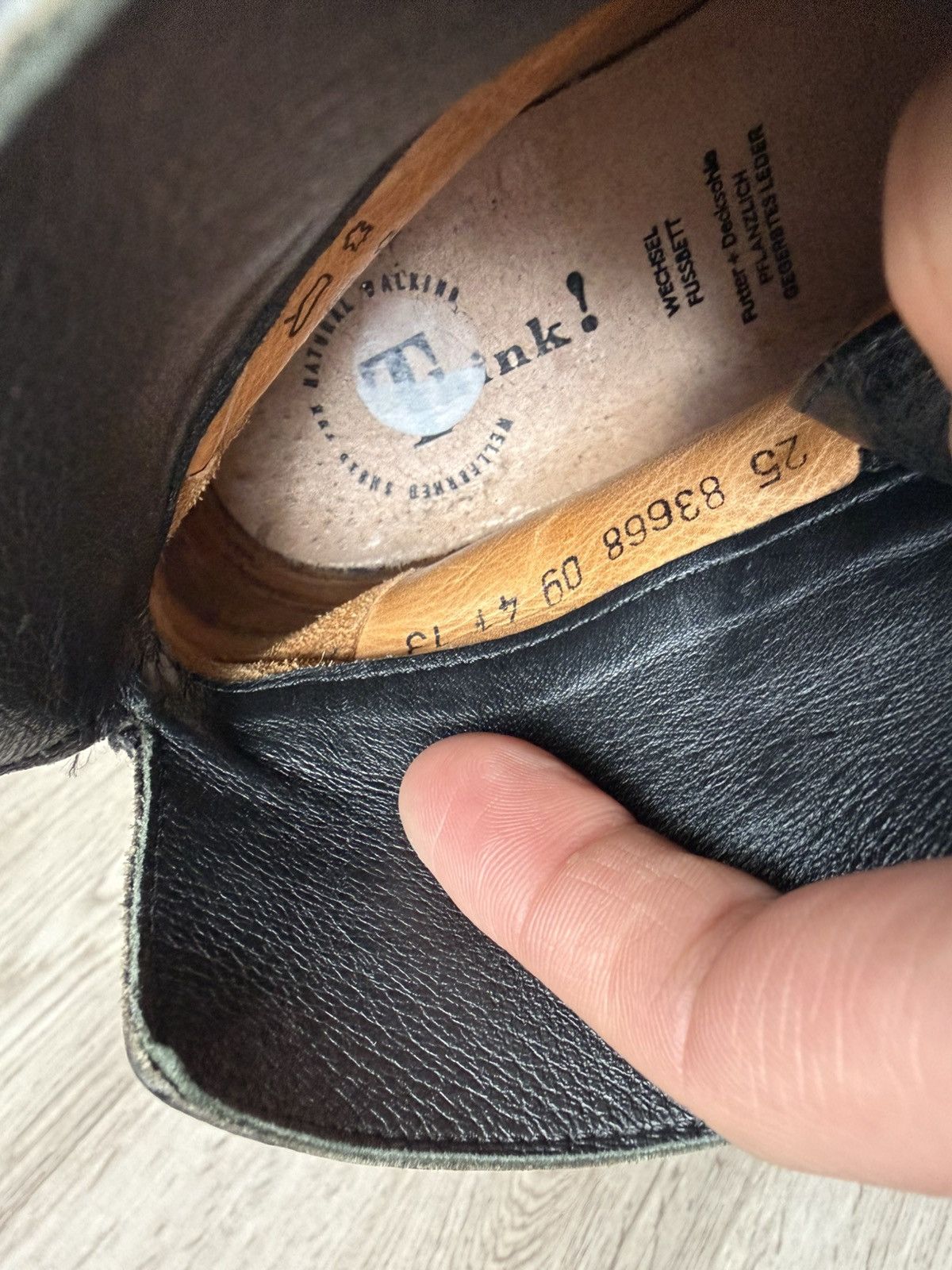 Other Think! Black Leather Boots EU 41 Minimal Comfort Derby Size US 8 / EU 41 - 18 Thumbnail