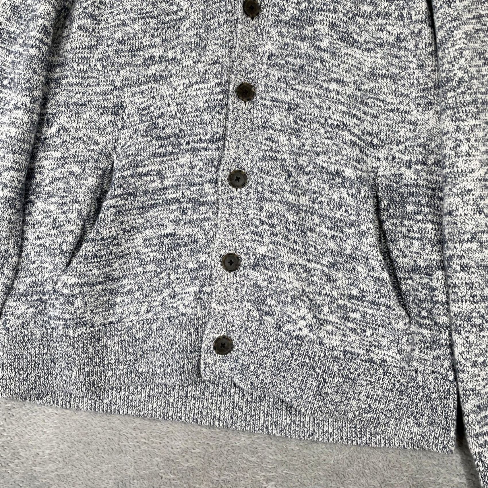 Club Monaco Club Monaco Cardigan Womens M Blue Shawl Collar Italian Knit Sweater Size M / US 6-8 / IT 42-44 - 2 Thumbnail