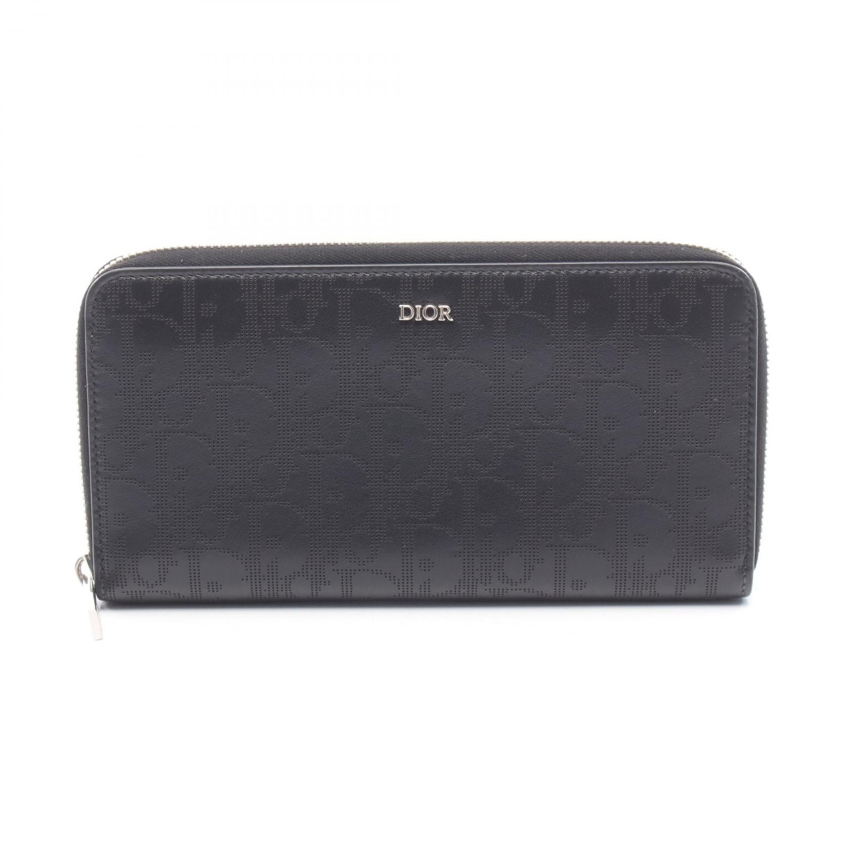 Dior Dior Dior Oblique Galaxy Leather Long Wallet Leather Long Wallet DUTY FREE for USA Size ONE SIZE - 1 Thumbnail