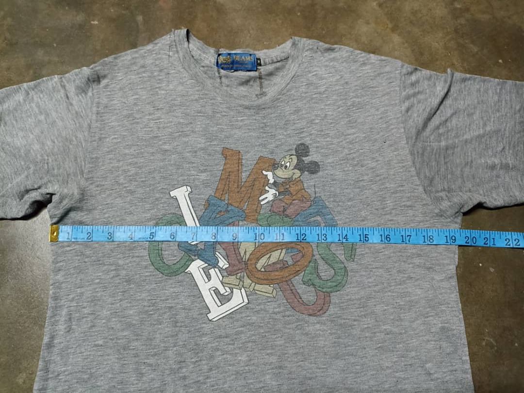 Beams Plus Vintage Beams Mickey Mouse (very thin cloth) Size US M / EU 48-50 / 2 - 14 Thumbnail