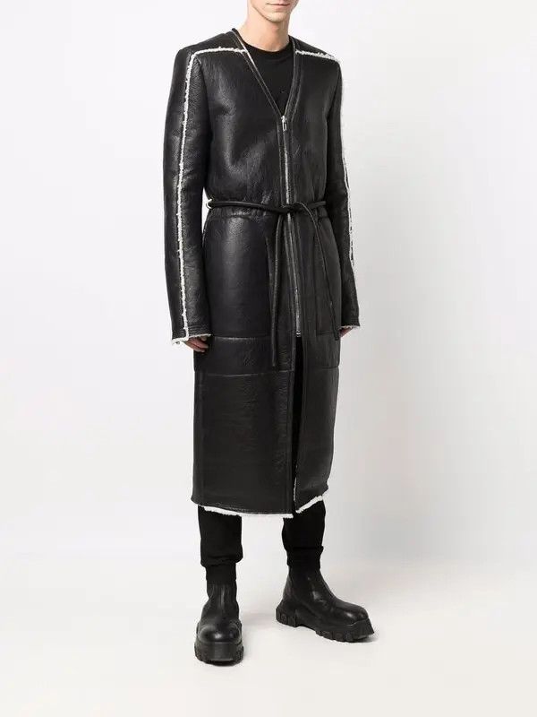 Rick Owens RICK OWENS FW21 GETHSEMANE KLAUS COAT Size US L / EU 52-54 / 3 - 3 Thumbnail