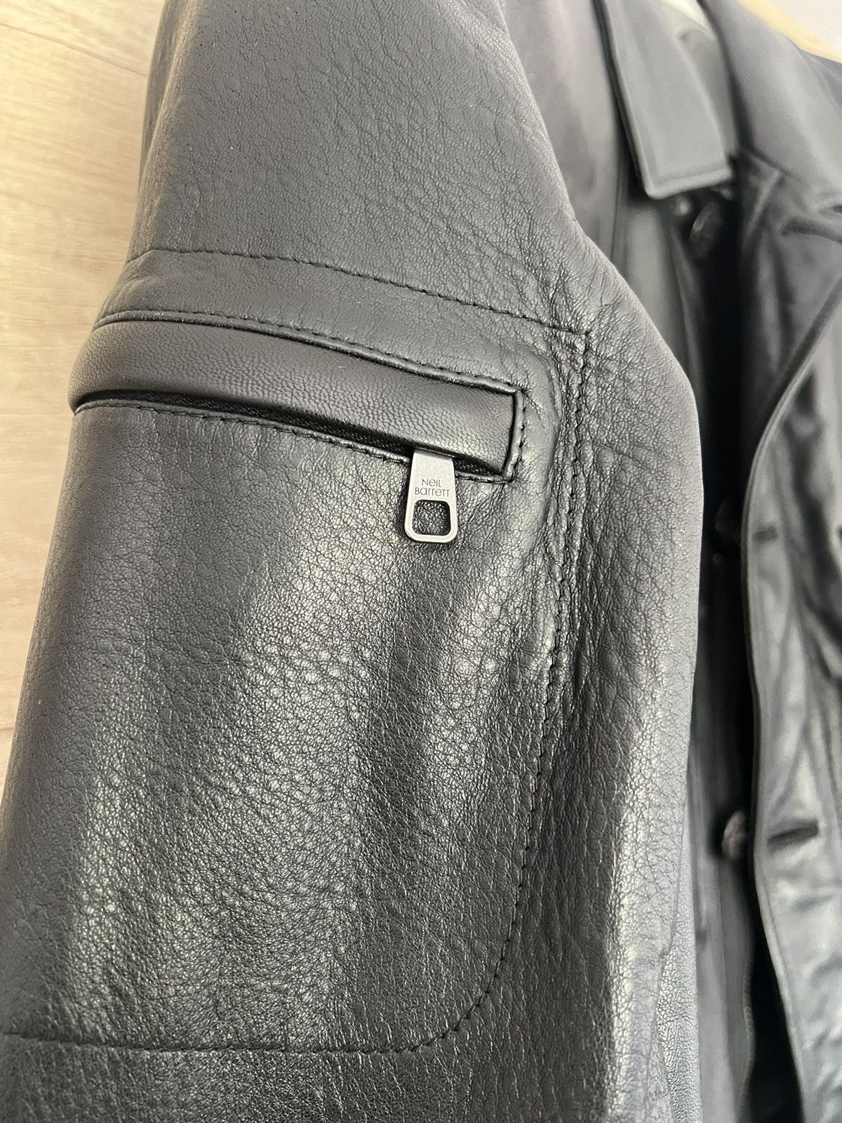 Neil Barrett Leather Jacket size L Size US L / EU 52-54 / 3 - 2 Thumbnail