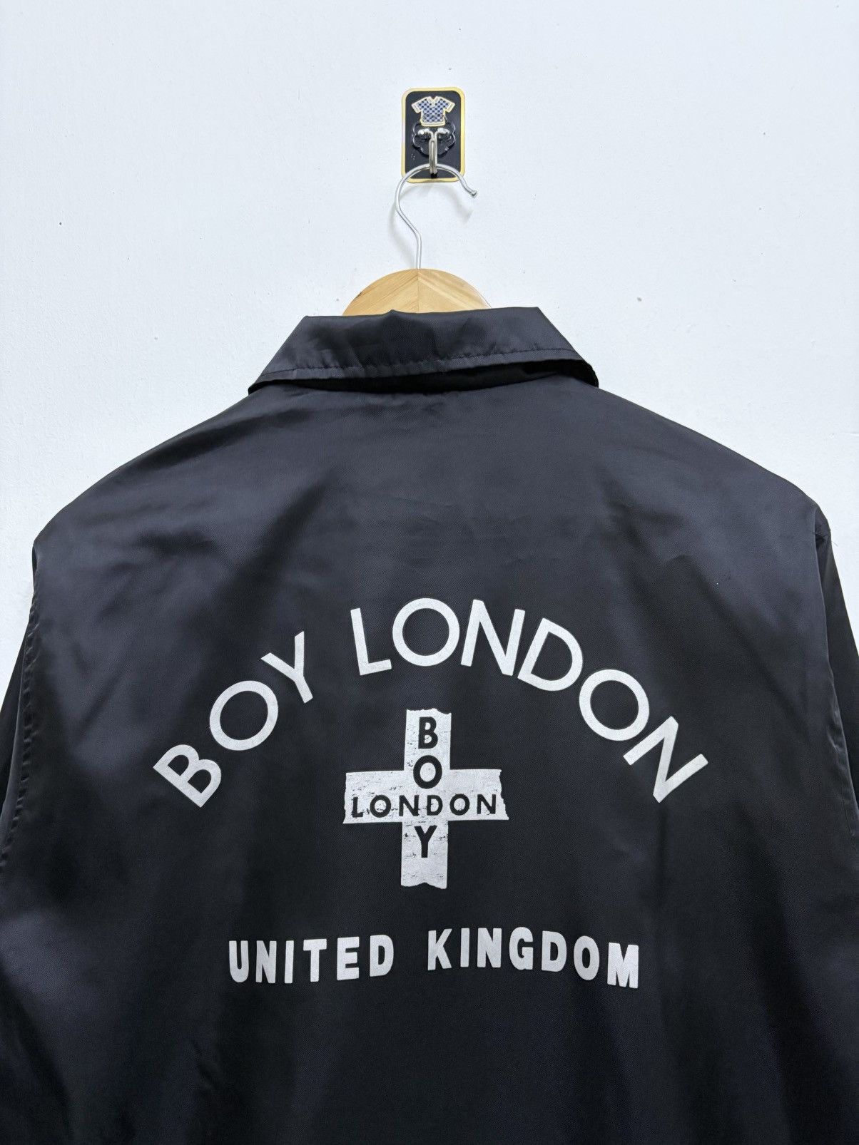 Boy London Vintage 90's Boy London United Kingdom Rebel Coach Jacket Size US M / EU 48-50 / 2 - 4 Thumbnail