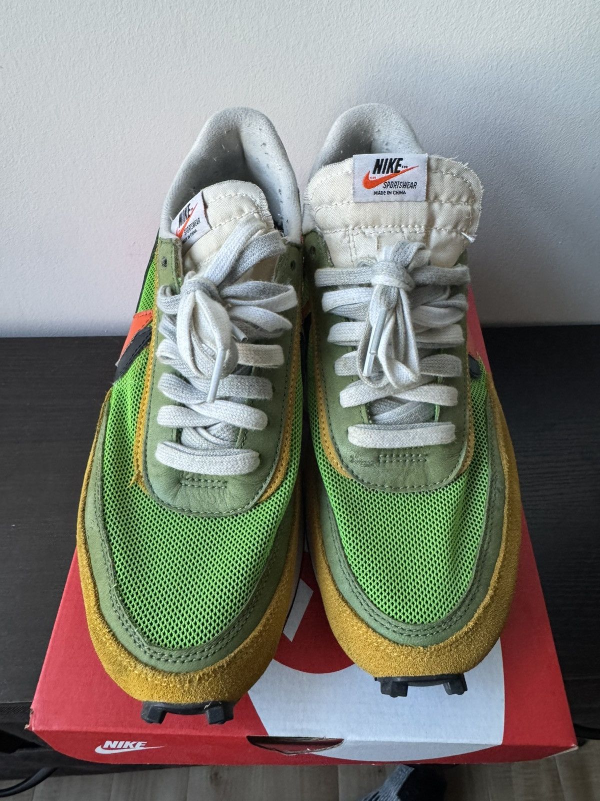 Nike × Sacai Sacai x Nike Green/Orange Size US 10.5 / EU 43-44 - 3 Thumbnail
