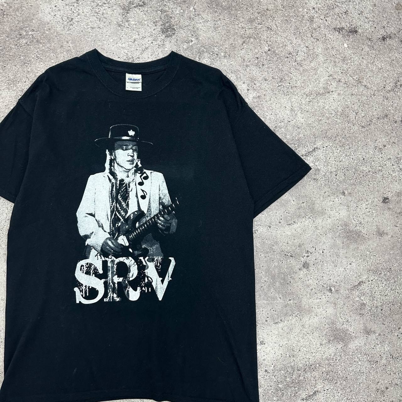 Band Tees Stevie Ray Vaughan SRV guitar graphic print tee rock music Size US L / EU 52-54 / 3 - 2 Thumbnail