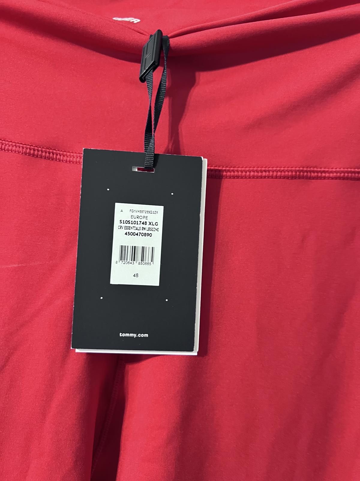 Tommy Hilfiger Tommy Hilfiger Red Leggings – Size 48 (EU) Size 40" / US 18 - 5 Thumbnail