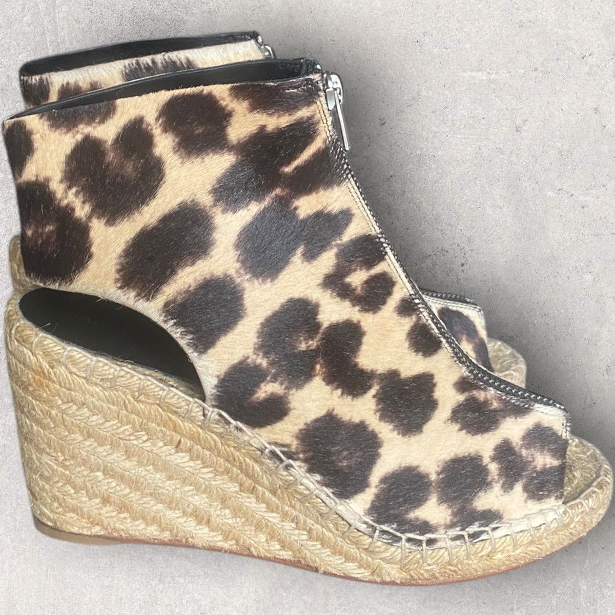 Celine × Phoebe Philo celine leopard espadrilles wedge Size US 8 / IT 38 - 1 Thumbnail