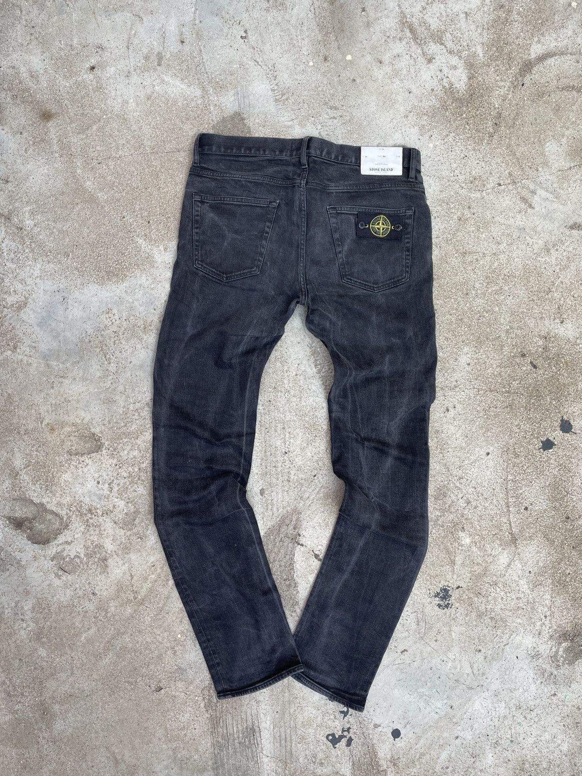Stone Island Stone Island Faded Black Slim-Fit Denim Jeans Size US 34 / EU 50 - 1 Thumbnail
