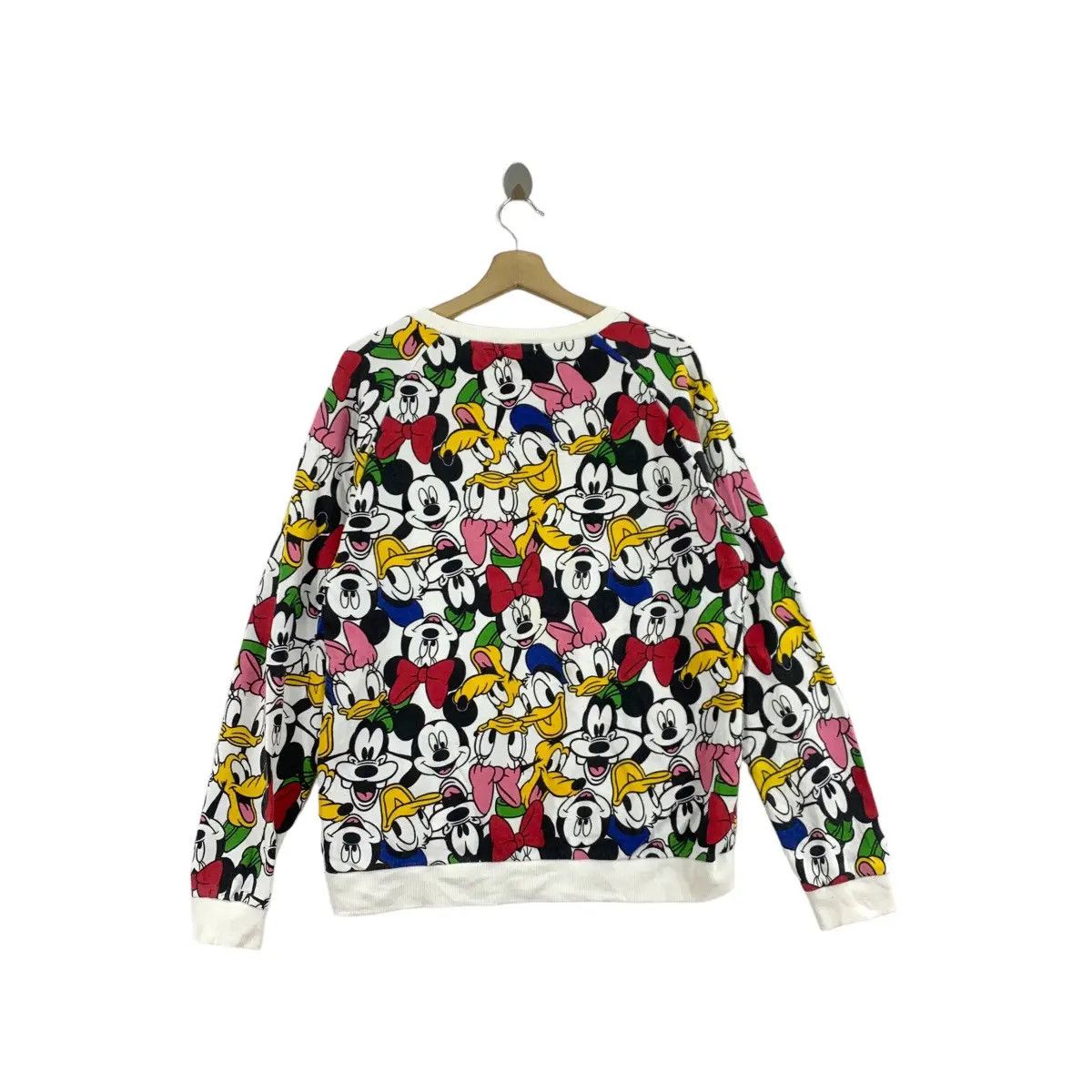 Disney DISNEY MICKEY Minnie Mouse Donald Duck Friends Sweatshirt Size L / US 10 / IT 46 - 2 Thumbnail