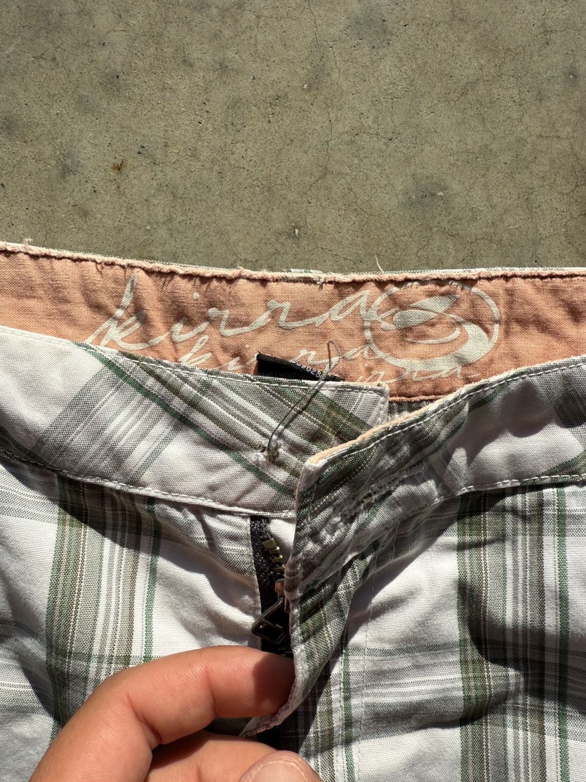 Quiksilver × Vintage Crazy Vintage Quiksilver 90s Surf Billabong Shorts Plaid Size US 38 / EU 54 - 8 Thumbnail