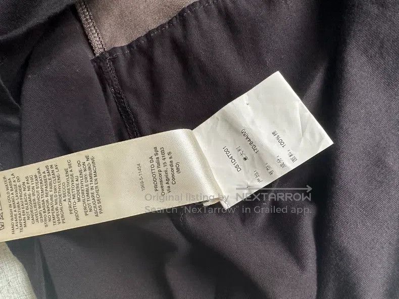 Rick Owens Splicing priming long sleeves