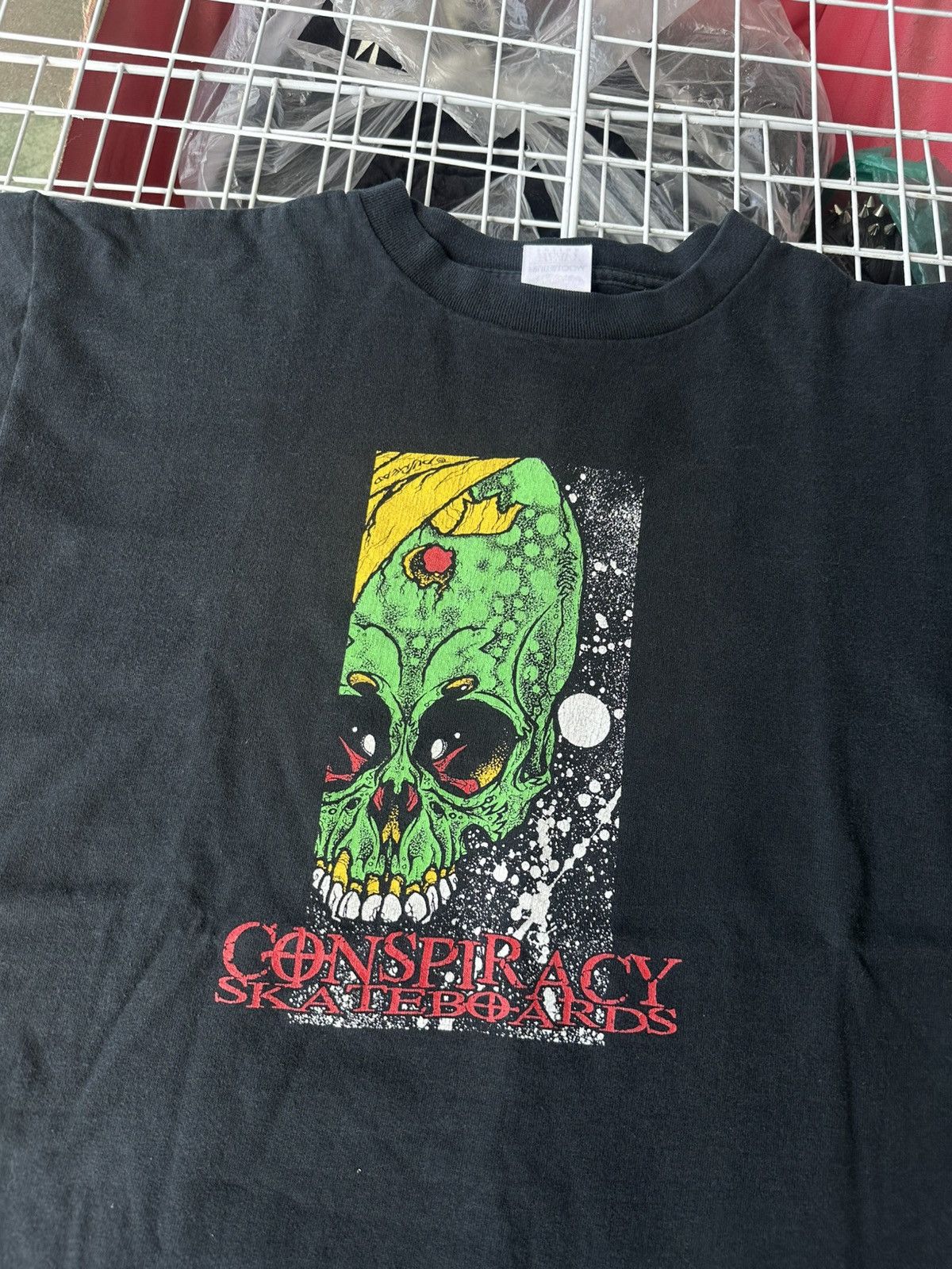 Vintage Vintage Conspiracy SK8 Pushead 00s Size US L / EU 52-54 / 3 - 2 Thumbnail