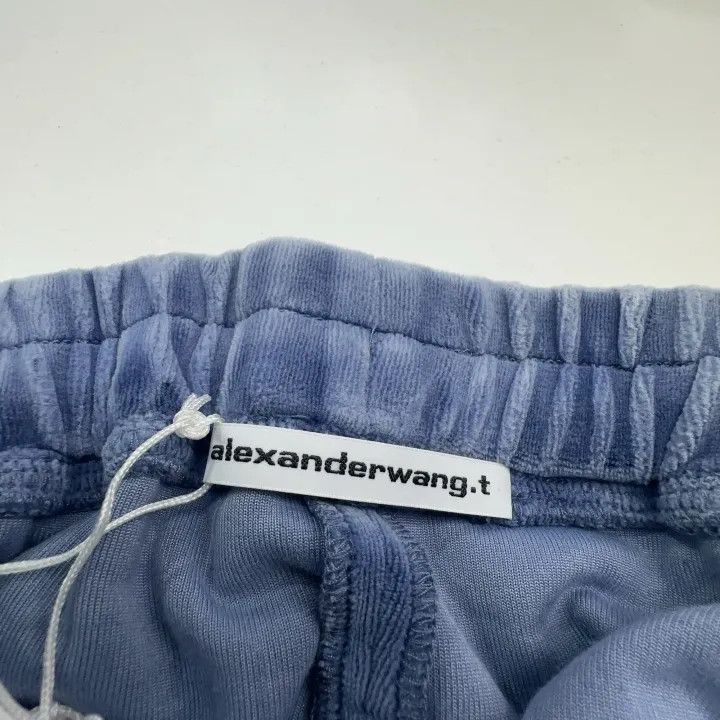 Alexander Wang Alexander Wang High-Waisted Velvet Jogger Pants - Size 23" - 5 Thumbnail