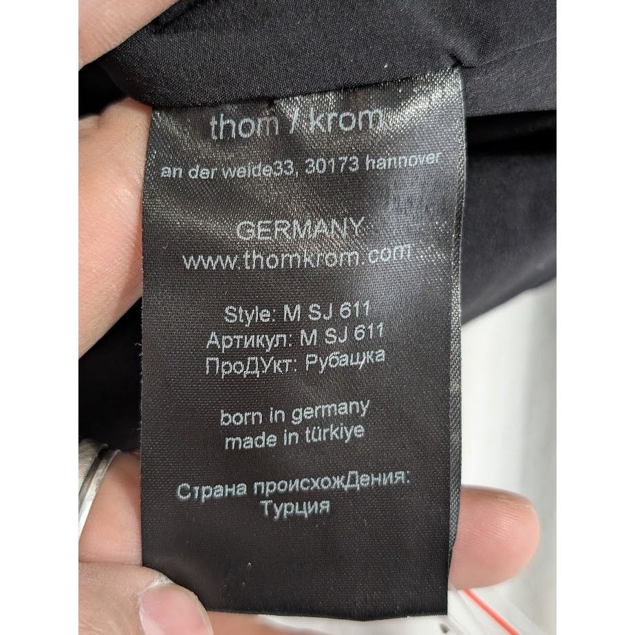 Thom Krom o1rshd1 Jacket in Black Size US L / EU 52-54 / 3 - 19 Thumbnail