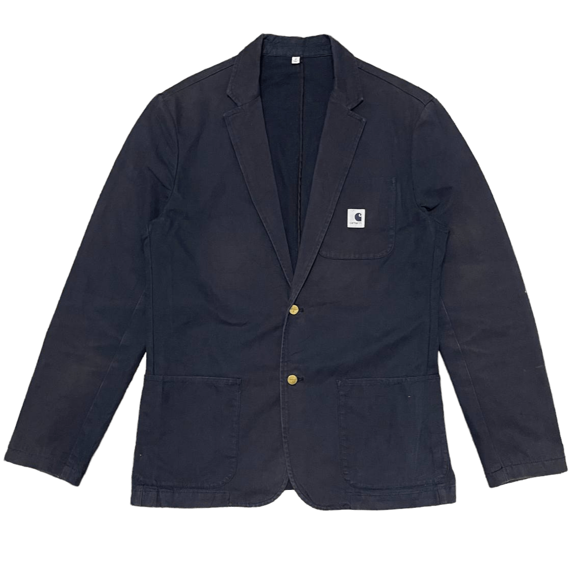 image of Archive Carhartt X Adam Kimmel Chore Jacket in Blue, Men's (Size Medium)
