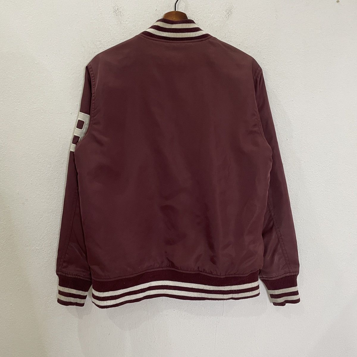 Hurley × Japanese Brand Vintage Hurley Big Logo Varsity Jacket Size US M / EU 48-50 / 2 - 7 Thumbnail