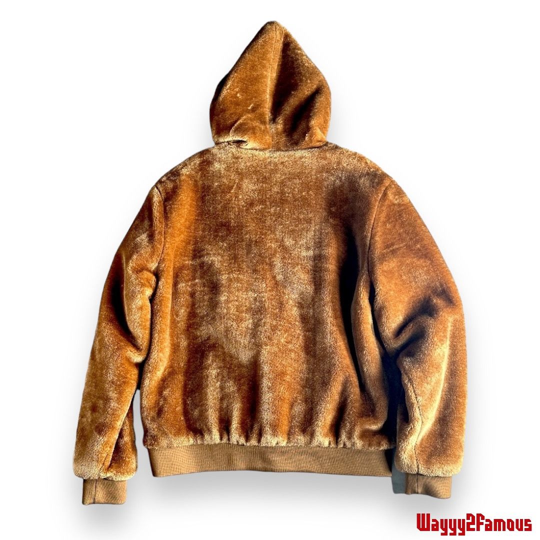 Forever 21 Faux Fur Zip-Up Hoodie Size US L / EU 52-54 / 3 - 2 Thumbnail