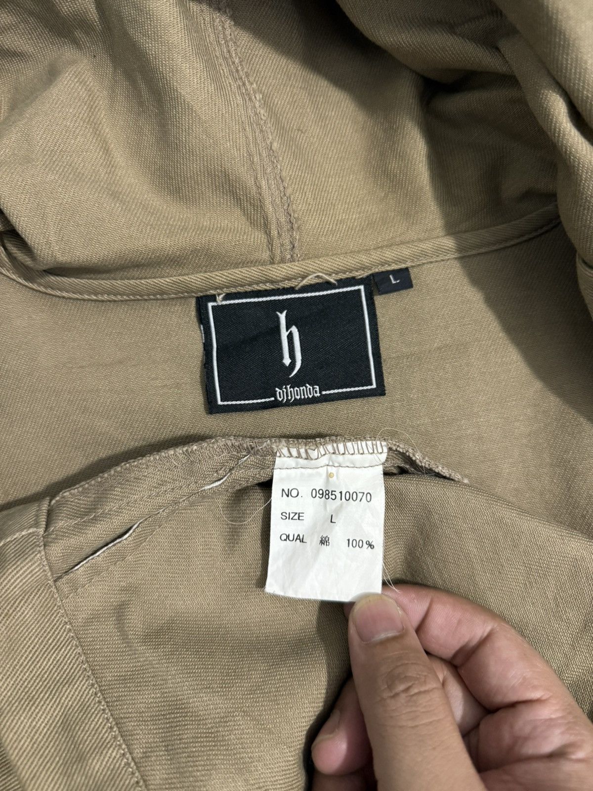 Japanese Brand Ojhonda japanese canvas jacket Size US L / EU 52-54 / 3 - 8 Thumbnail