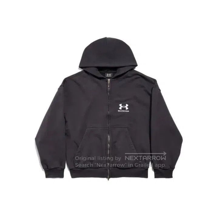 Balenciaga Balenciaga x Under Armour Black Zip-Up Hoodie. Size US XXS / EU 40 - 1 Thumbnail