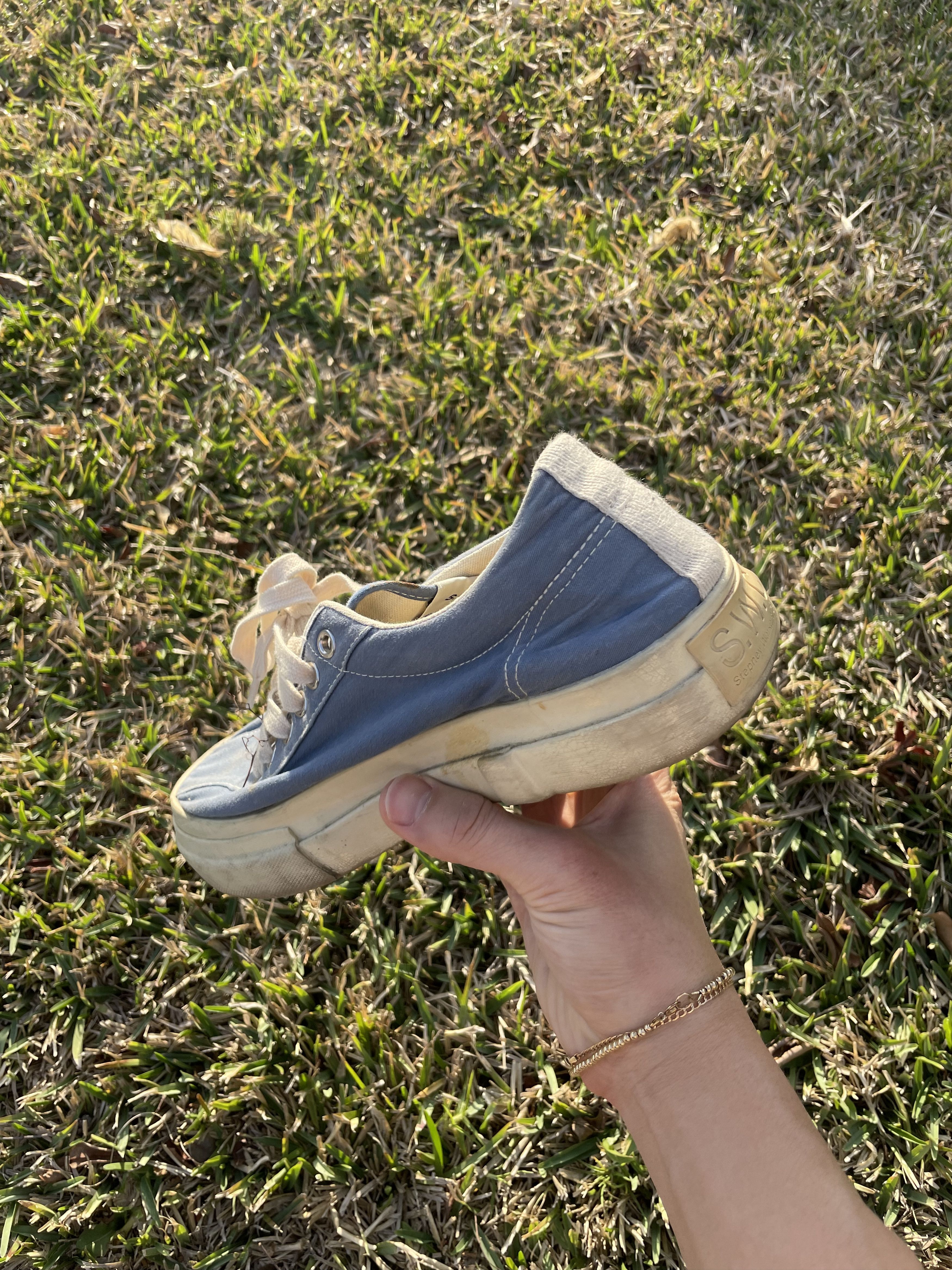 Stepney Workers Club Stepney Workers Club Dellow Canvas Shoes EU 42 Size US 9 / EU 42 - 9 Thumbnail