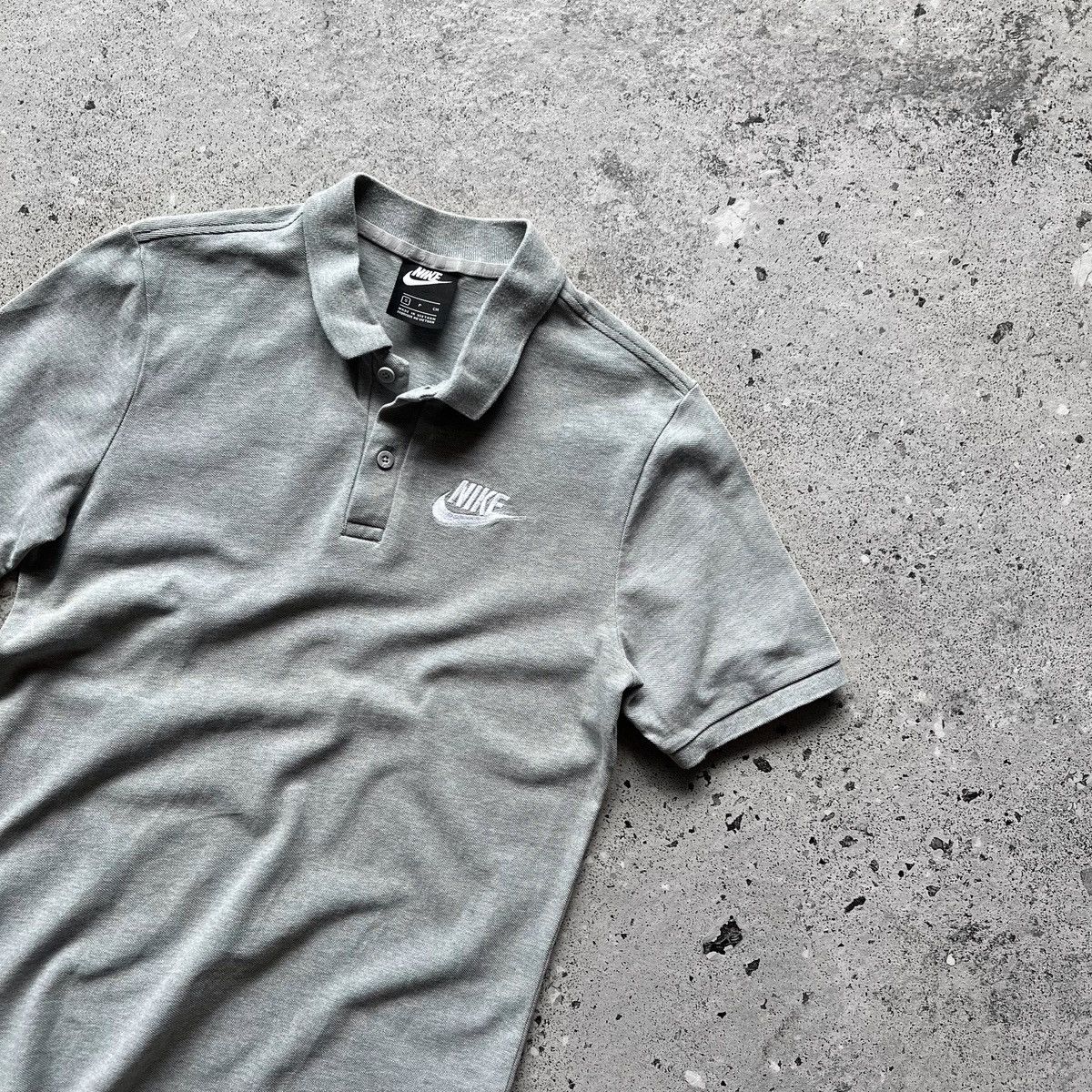 Nike Nike NSW Mens Gray Short Sleeve Polo Shirt Small Logo Size US S / EU 44-46 / 1 - 5 Thumbnail