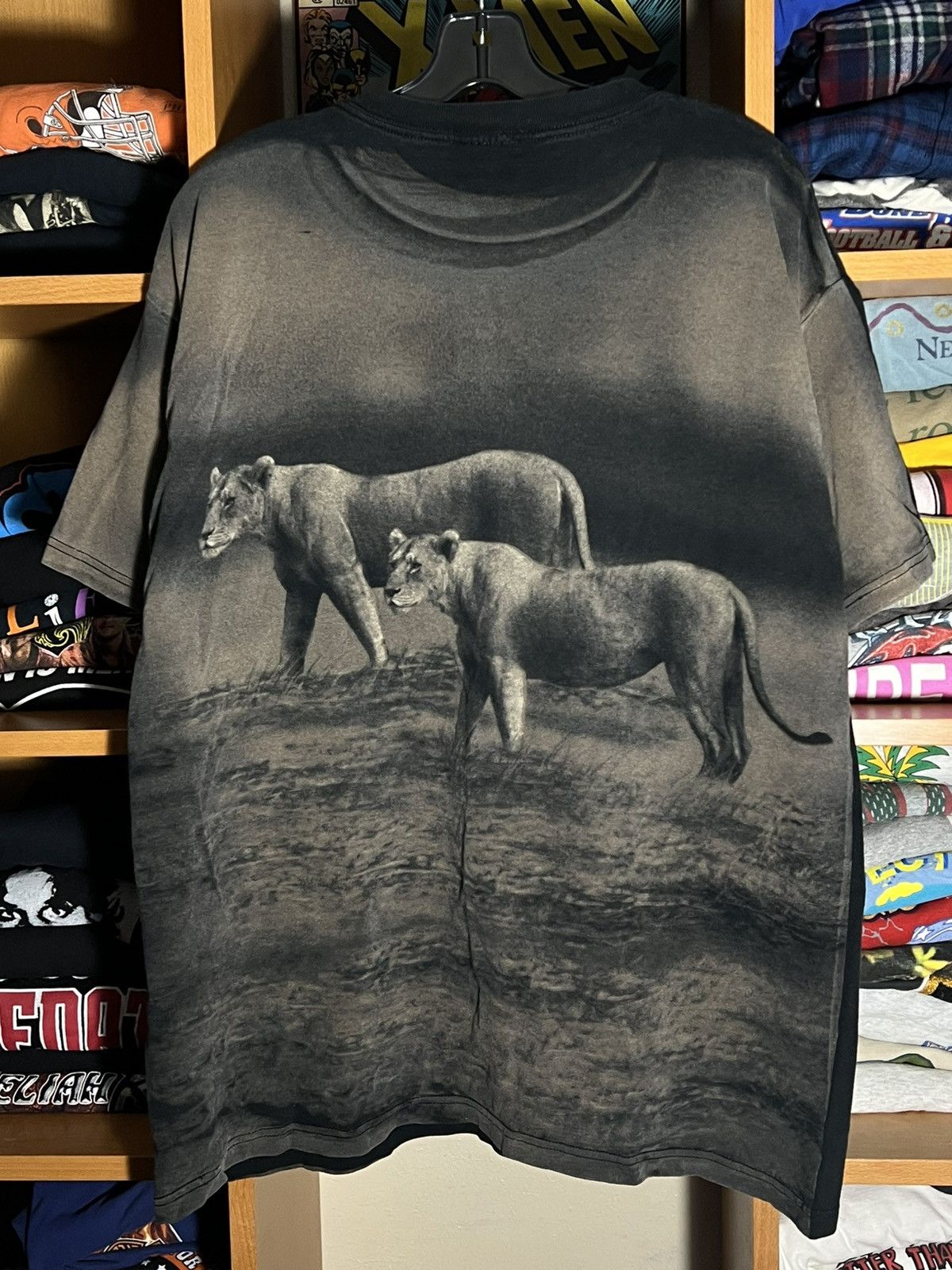 Other Vintage 90s Lion Nature AOP Tee Size US XL / EU 56 / 4 - 2 Thumbnail