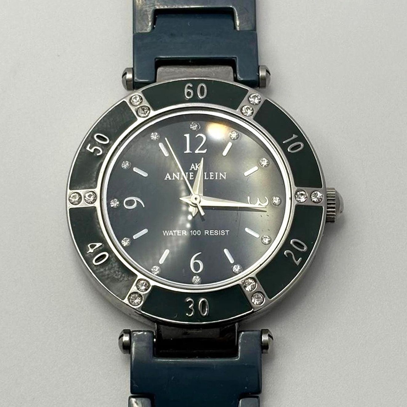 Anne Klein Silver & Blue Anne Klein Watch Size ONE SIZE - 1 Thumbnail