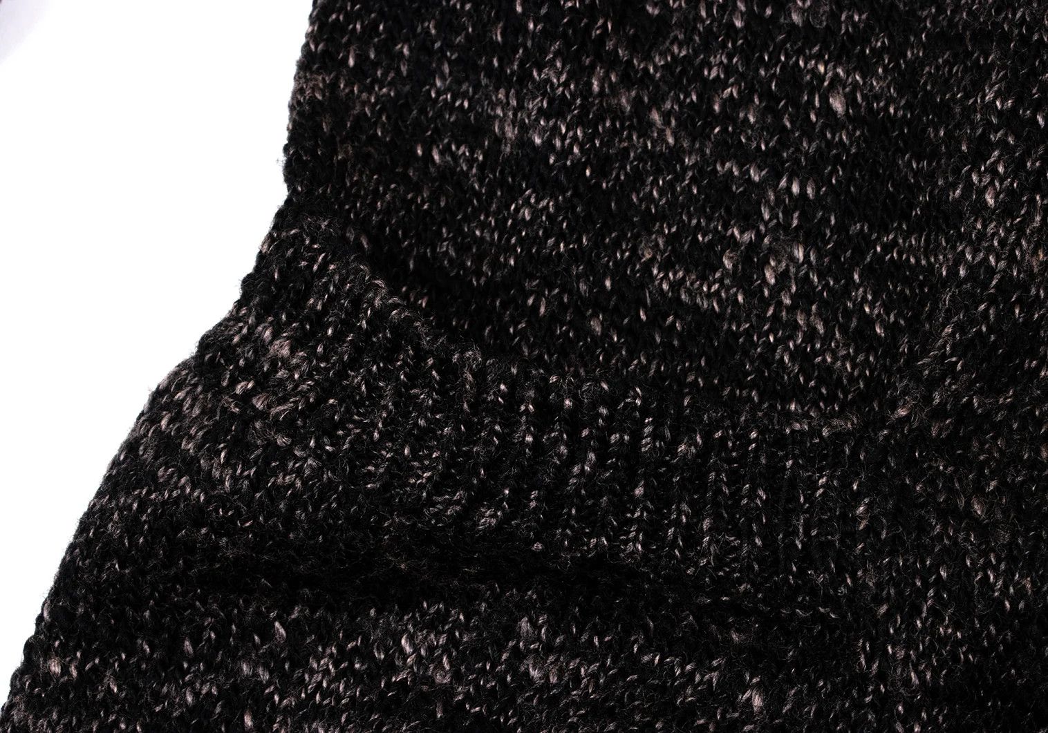 Yohji Yamamoto Yohji Yamamoto Wool Knit Jacket Charcoal Black M Size US M / EU 48-50 / 2 - 11 Thumbnail