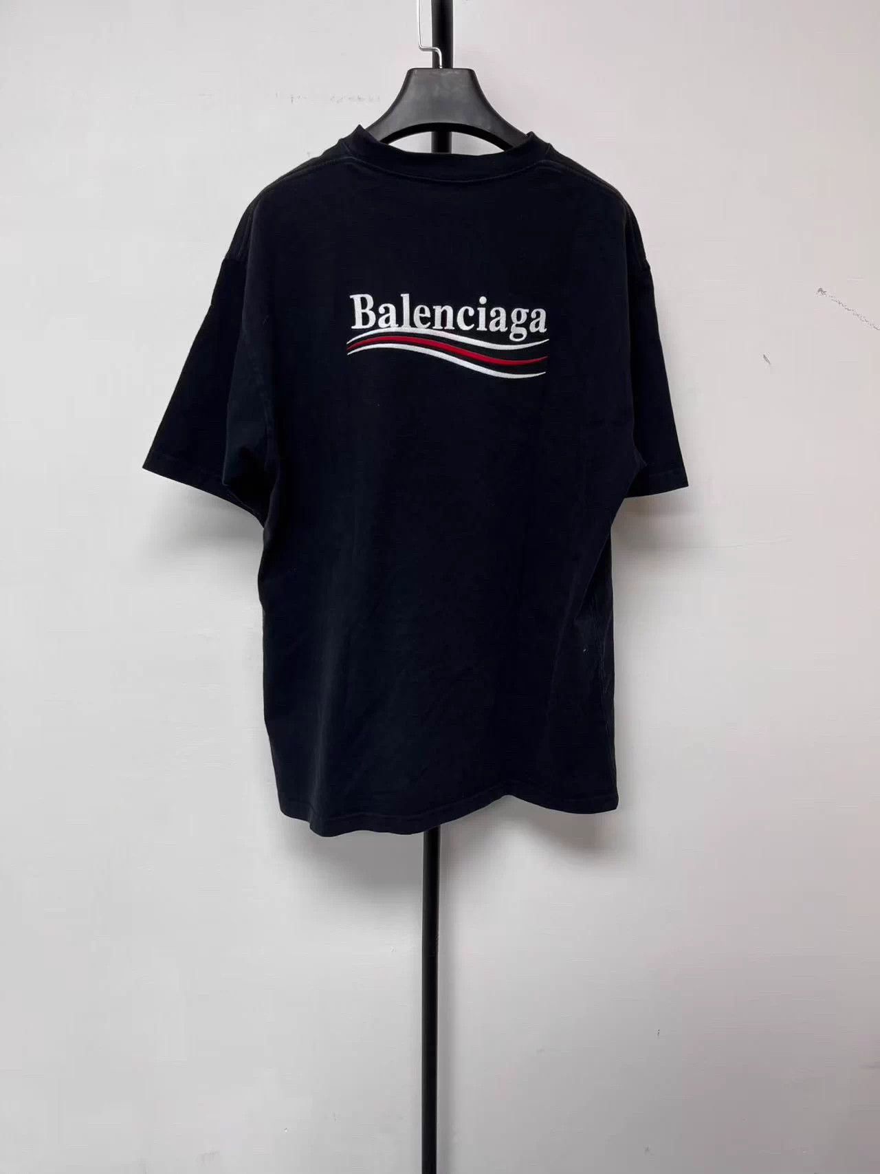 Balenciaga Balenciaga Oversize SS Tee Men's Black S 99New Size US S / EU 44-46 / 1 - 2 Thumbnail