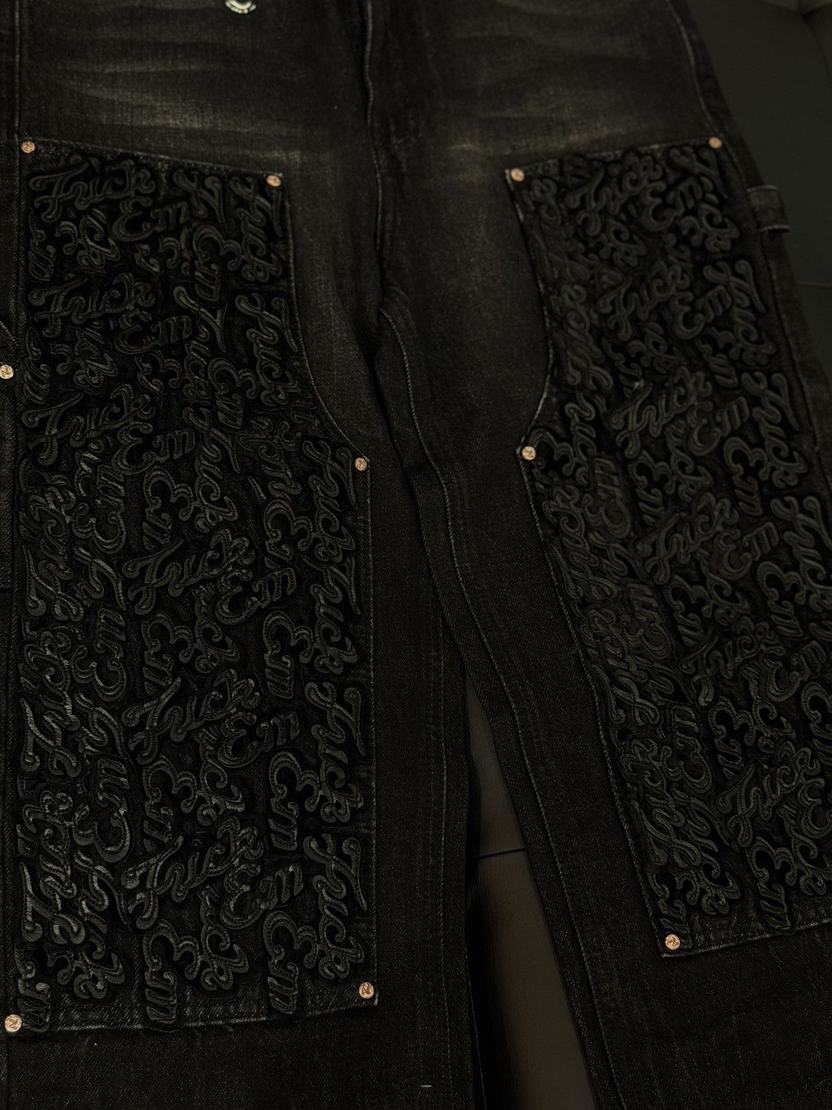Other Fuck EM Denim Pants Black Size (30) Size US 30 / EU 46 - 3 Thumbnail