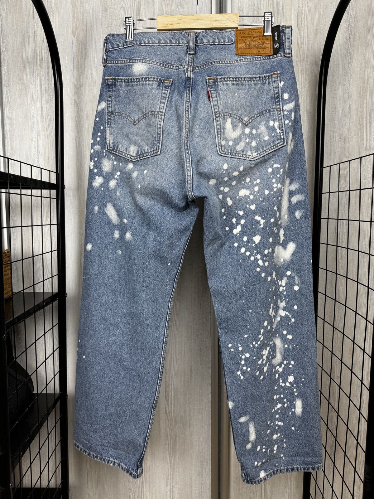Levi's Levis 510 Strong Skateboarding Baggy fit jeans painted denim Size US 32 / EU 48 - 8 Thumbnail