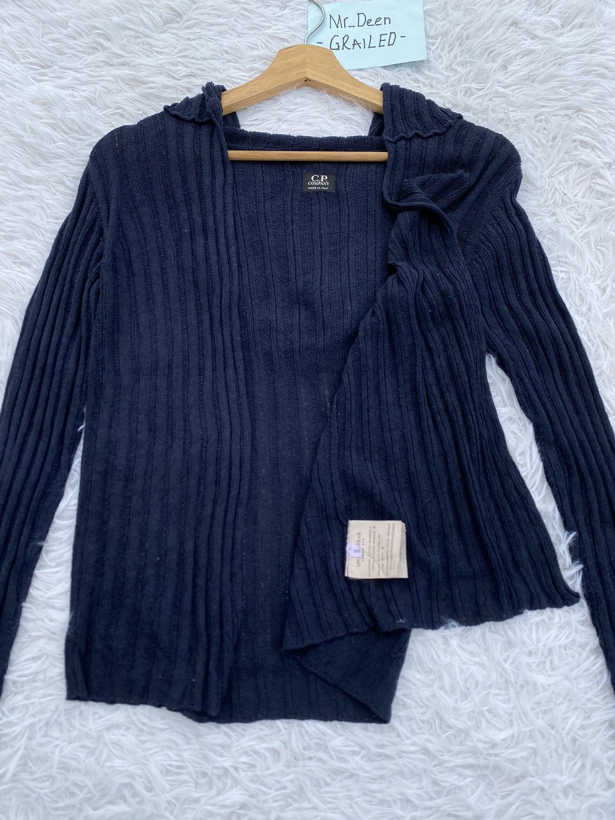 C.P. Company Rare Vintage C.P Company Women Cardigan Hoodie Size S / US 4 / IT 40 - 9 Thumbnail