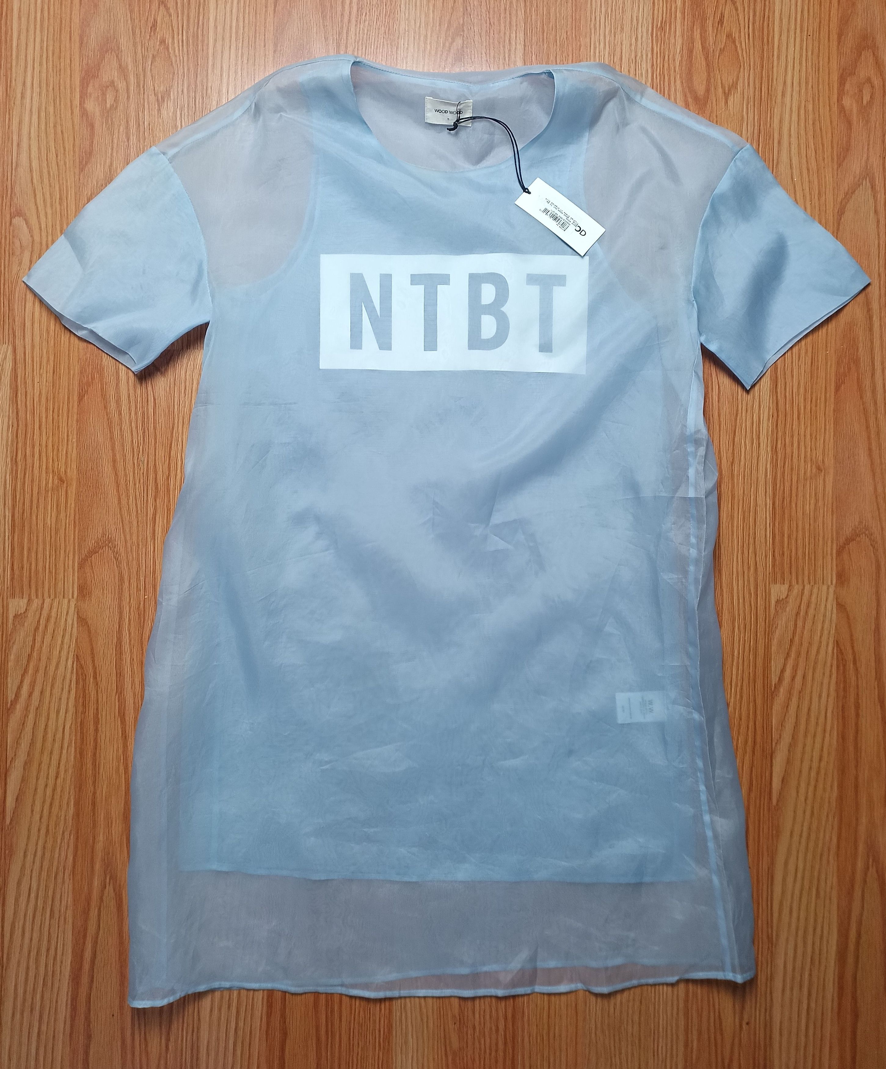 Wood Wood Wood Wood Not To Be Trusted Dress Organza Silk EU 36 Size S / US 4 / IT 40 - 2 Thumbnail