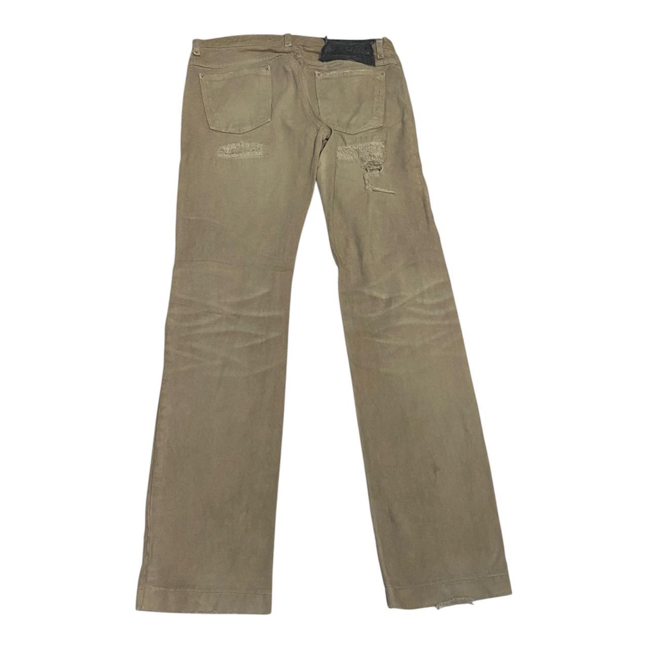 Dolce & Gabbana DOLCE & GABBANA Repaired Distressed Denim Made in Italy Size US 34 / EU 50 - 2 Thumbnail