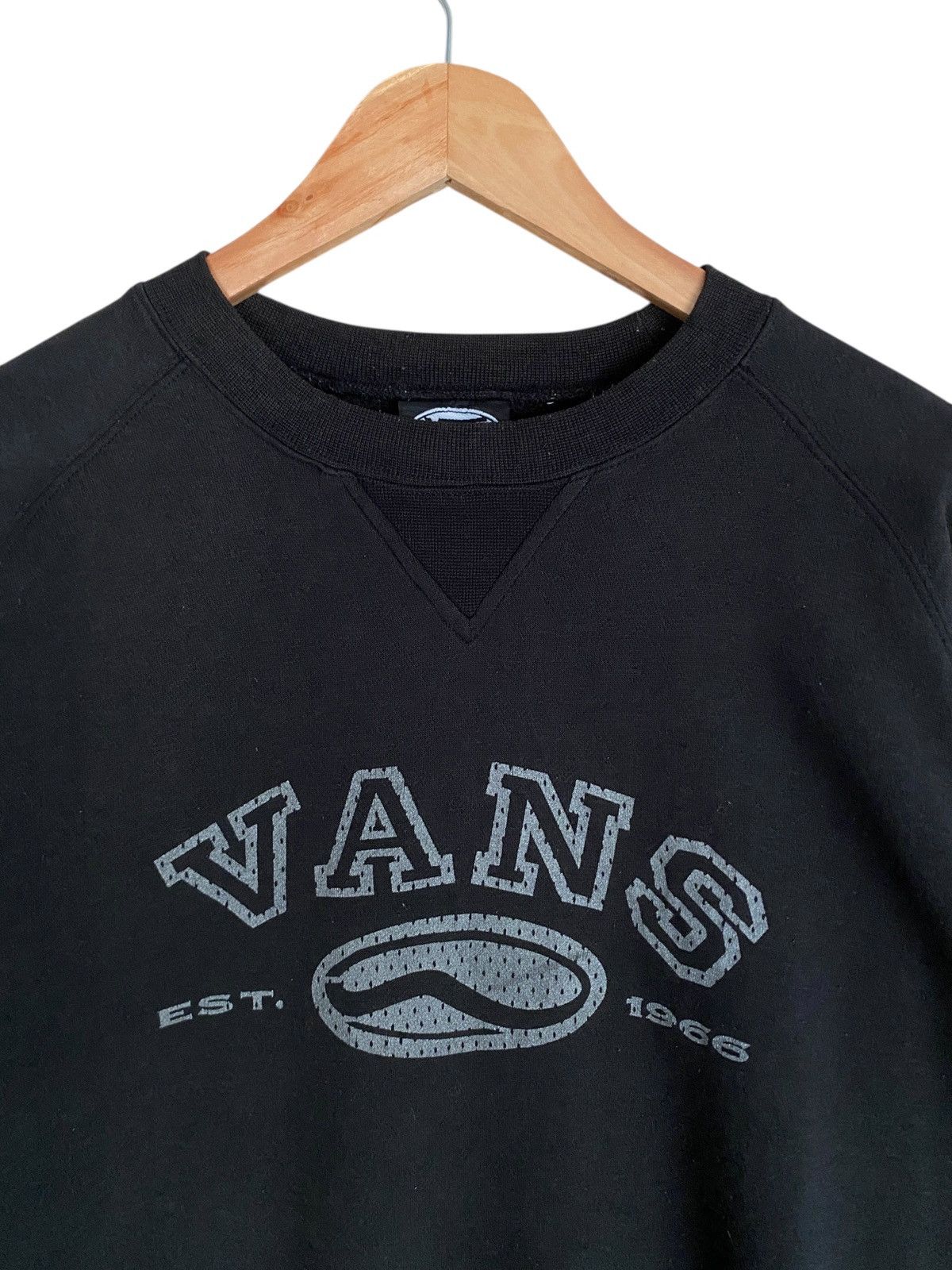 Vans Vintage Brand Vans Big Logo Sweatshirt 1990s Size US M / EU 48-50 / 2 - 3 Thumbnail