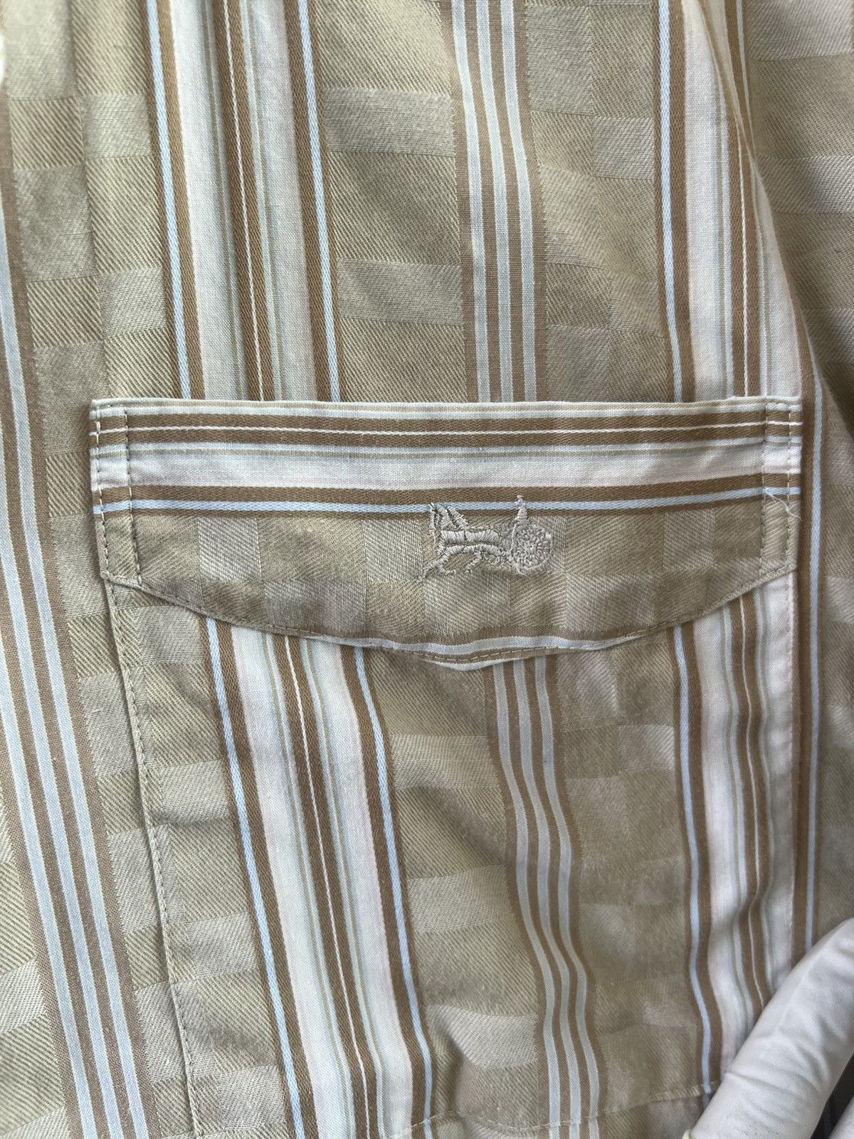 Celine × Vintage Vintage Early 90s Celine Pajamas Shirt Sz Medium Size M / US 6-8 / IT 42-44 - 5 Thumbnail
