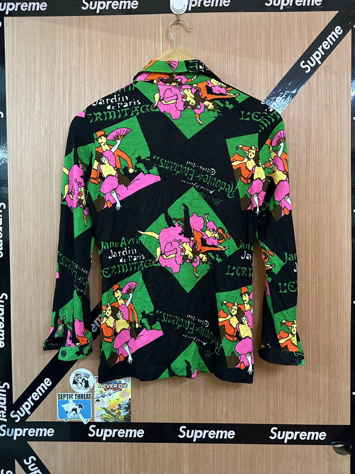 Jean Paul Gaultier Vintage 90's Redoute des etudiants France Art Shirts Size XS / US 0-2 / IT 36-38 - 2 Thumbnail