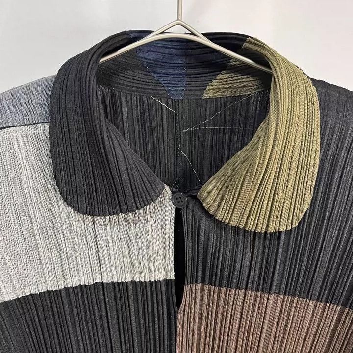 Issey Miyake Issey Miyake Geometric patchwork top Size L / US 10 / IT 46 - 3 Thumbnail