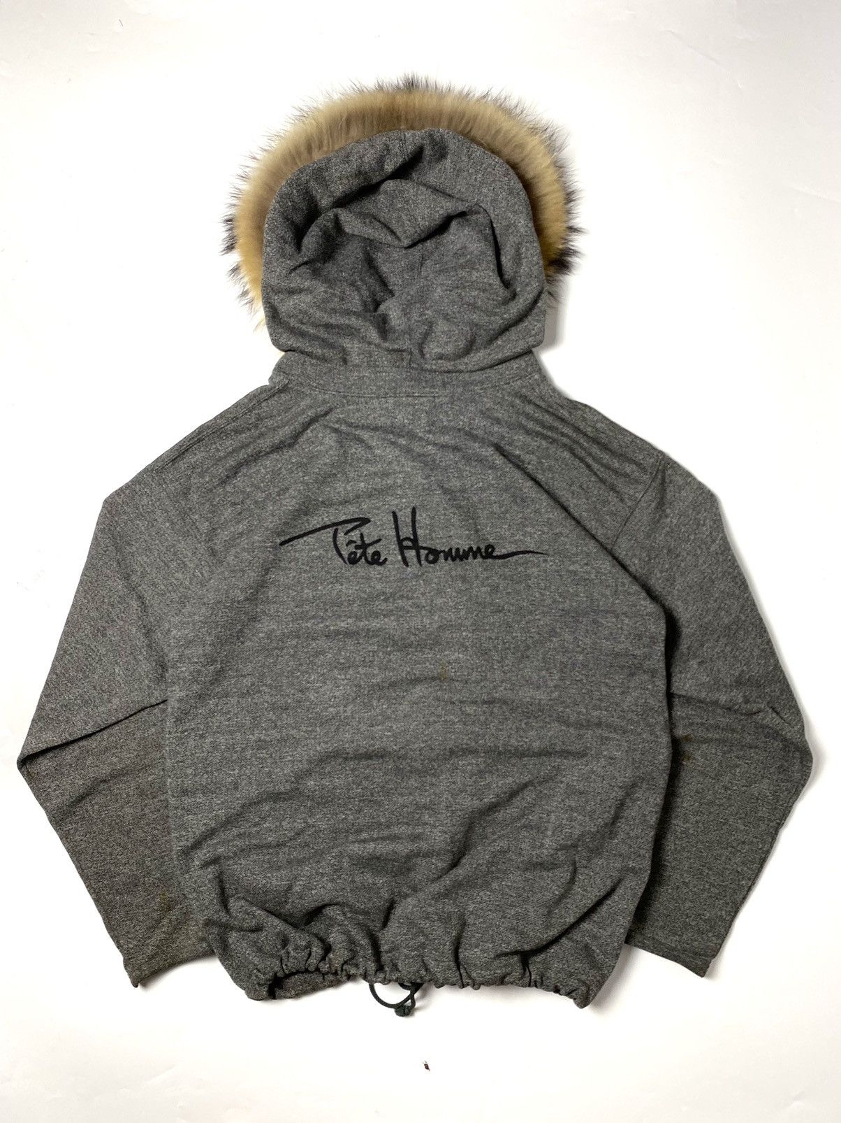 Tete Homme fur hoodie TETE homme japanese brand Size US L / EU 52-54 / 3 - 14 Thumbnail