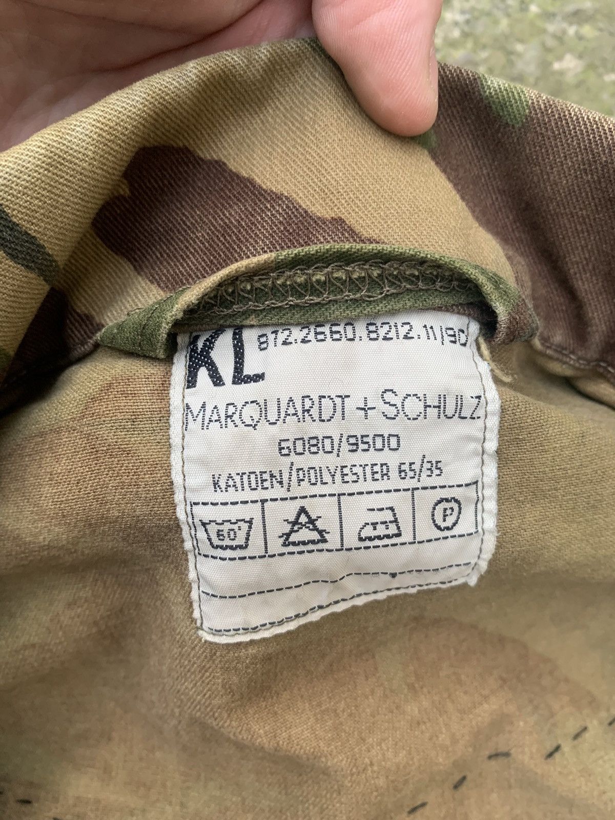 Other Custom Camo Punk Jacket w/ Patches MARQUARDT + SCHULZ Size US L / EU 52-54 / 3 - 15 Thumbnail