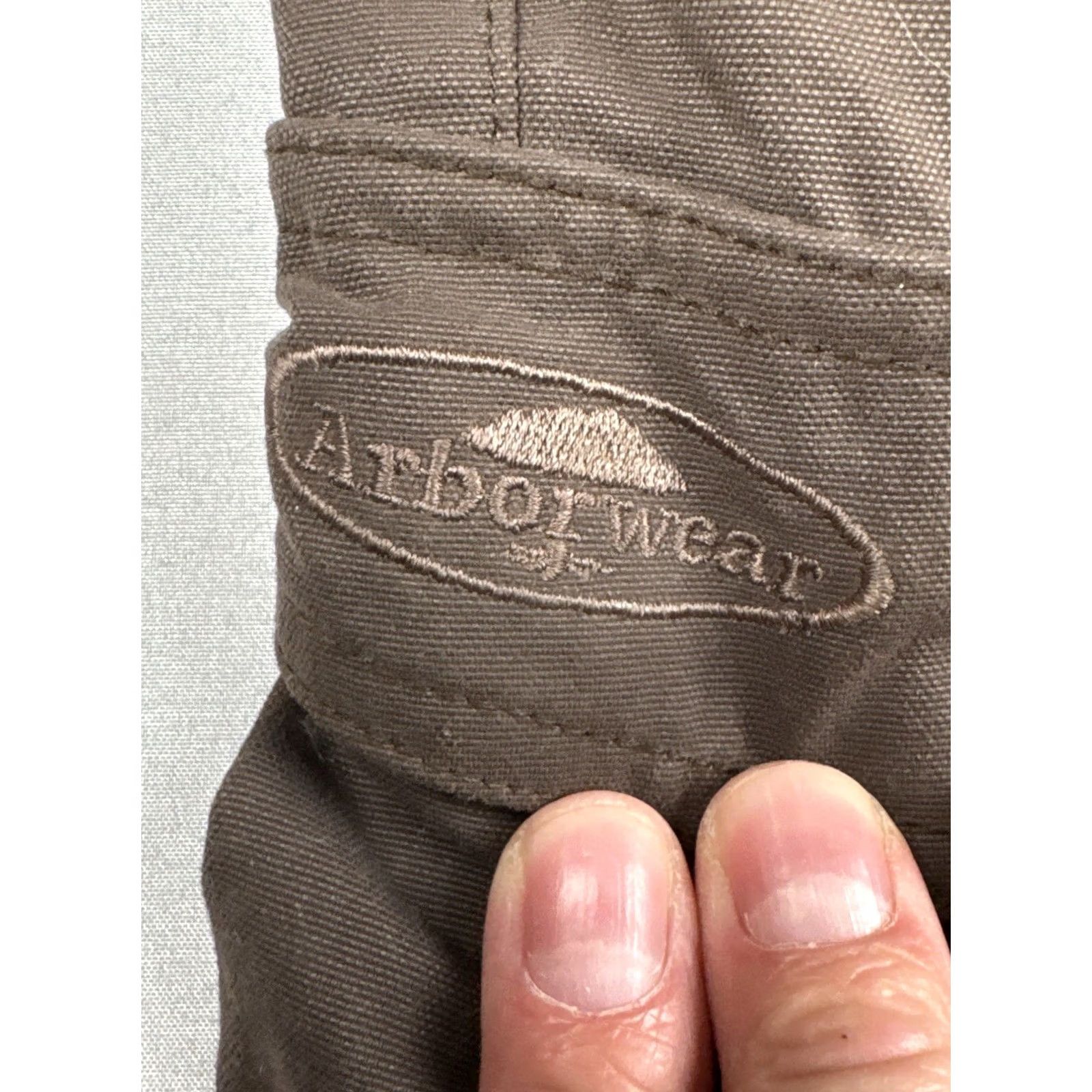 Vintage Arborwear Utility Cargo Work Pants Brown Men 32x32 Nylon Cargo Pockets Regular Inseam 32 Outdoors USA Cowboy 90s Theme (if applicable) Size US 32 / EU 48 - 7 Thumbnail