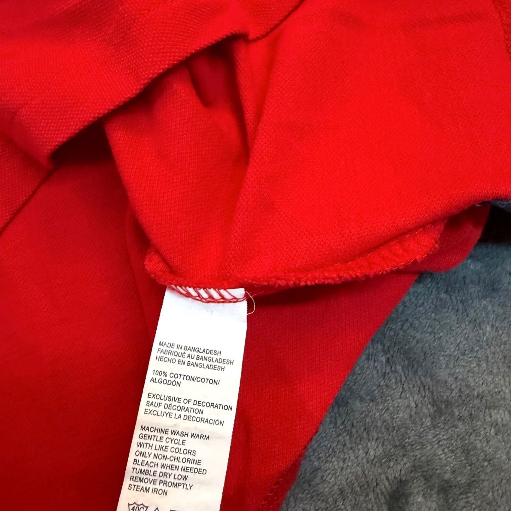 Izod VINTAGE IZOD Heritage Polo Shirt Mens Large Red Short Sleeve Cotton Pique Logo Size US L / EU 52-54 / 3 - 5 Thumbnail