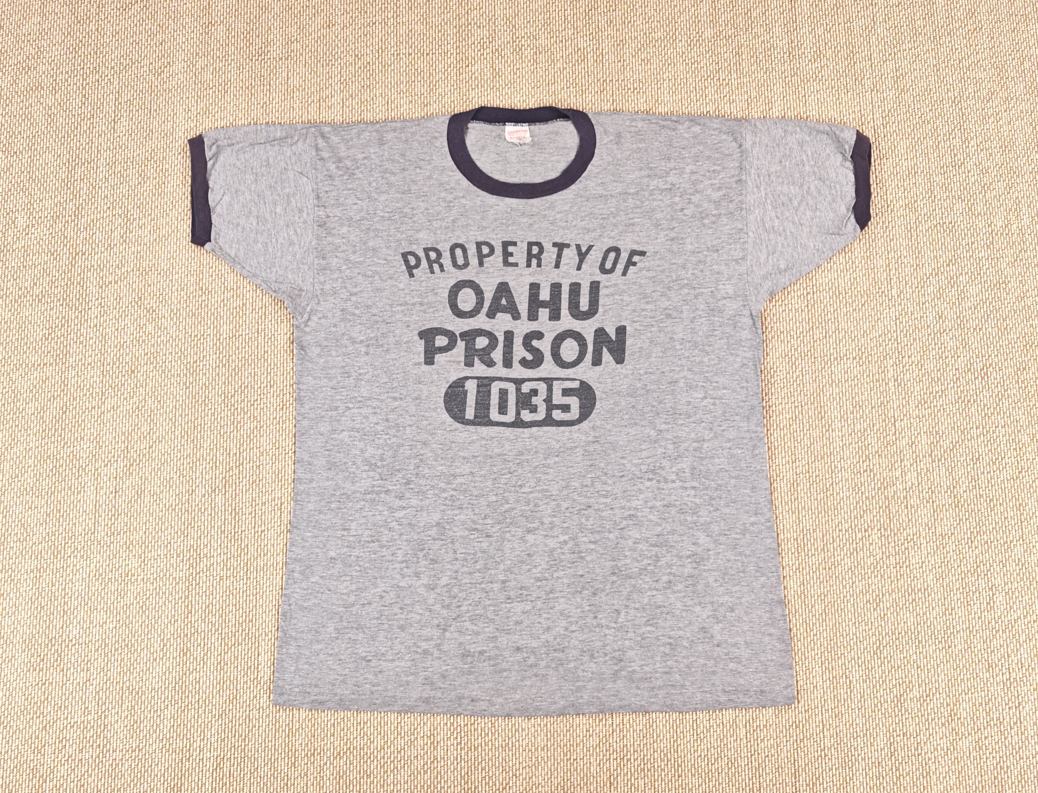 Vintage Vintage 1950s Champion Product Prison Tee Size US L / EU 52-54 / 3 - 1 Thumbnail