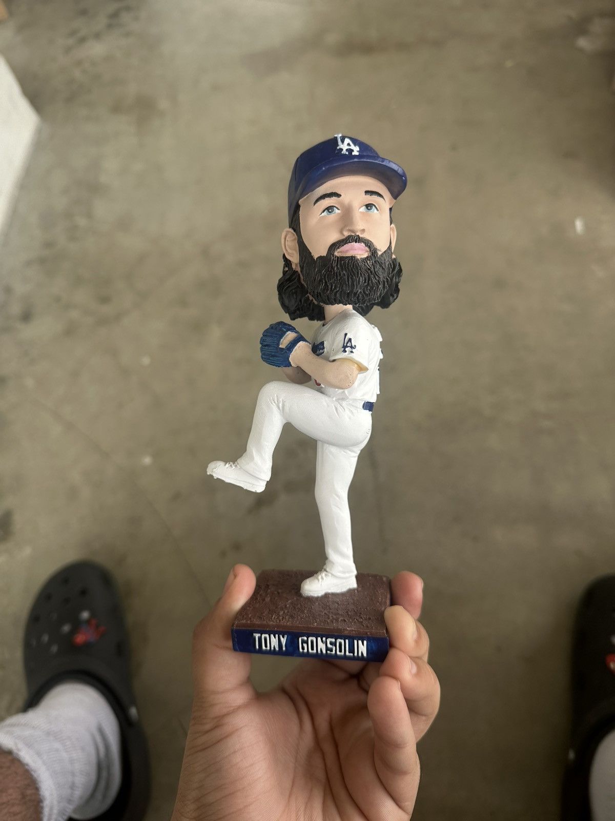 MLB Tony “Catman” Gonsolin LA Dodgers Bobble Head SGANew No Box Size ONE SIZE - 1 Thumbnail