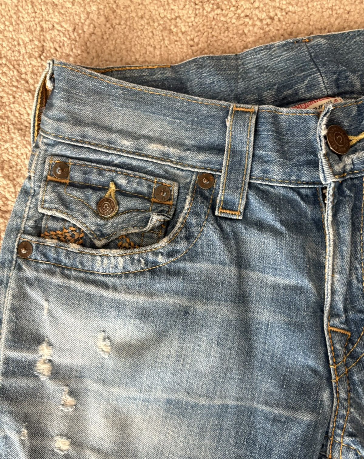 True Religion Vintage True Religion Jeans Size US 29 - 2 Thumbnail