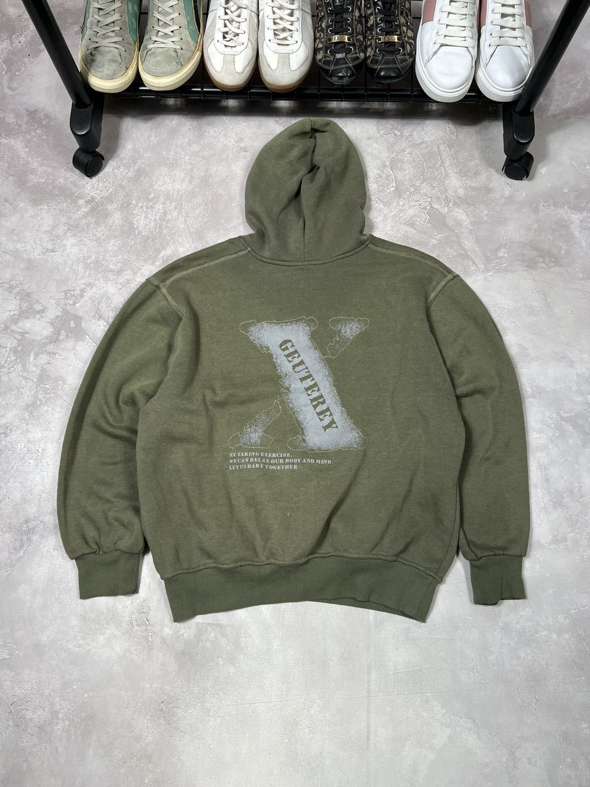 Other Vintage Histeric Glamour Style Distressed Hoodie Size US L / EU 52-54 / 3 - 2 Thumbnail
